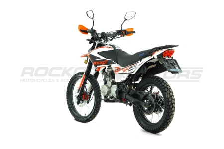Мотоцикл кроссовый / эндуро ROCKOT (Рокот) ZR250 (белый/красный. 21/18. ЭПТС) - купить с доставкой, по выгодной цене в интернет-магазине Мототека