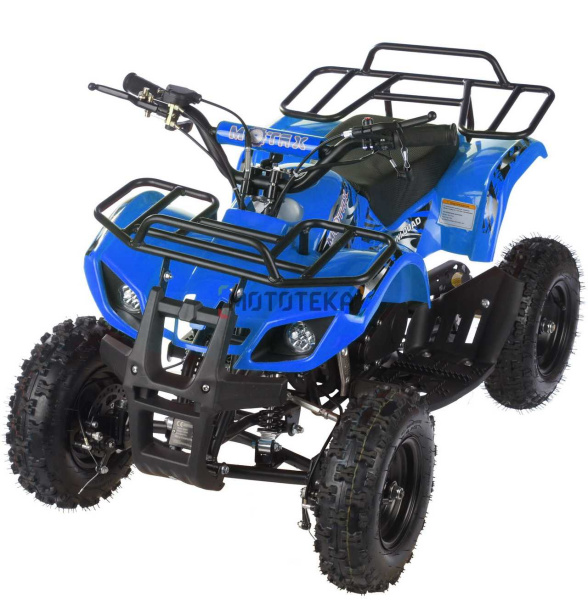 Квадроцикл детский Motax (Мотакс) ATV Mini Grizlik X - 16 [мех] синий (машинокомплект) | Мототека