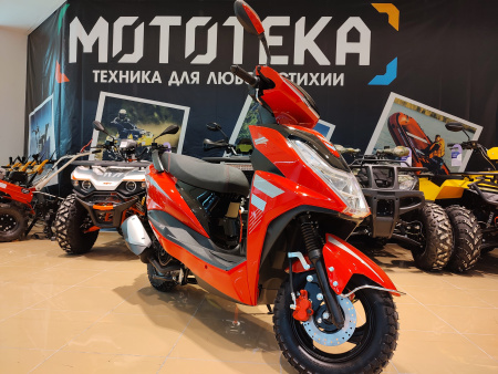 Скутер Мотомир SCIROCCO 49.9 (110) красный - купить с доставкой, по выгодной цене в интернет-магазине Мототека