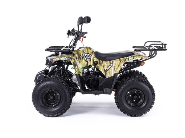 Квадроцикл детский MOTAX (Мотакс) ATV Grizlik Premium 125 (AB) зелёный камуфляж (машинокомплект) | Мототека