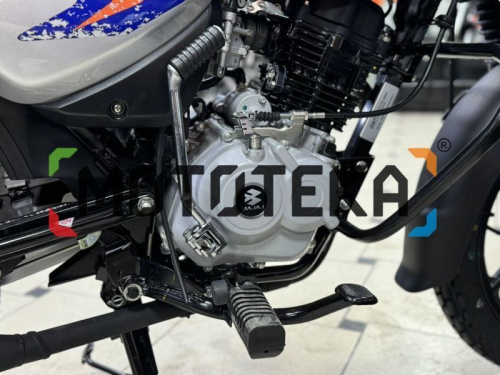 Мотоцикл дорожный BAJAJ (Баджадж) Boxer BM 150 X Disc 5 передач синий с ПТС фото 5