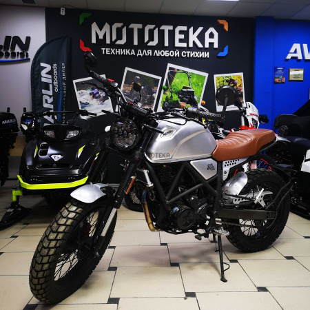 Мотоцикл дорожный Minsk (Минск) SCR 250 SILVER M1NSK с ПТС - купить с доставкой, по выгодной цене в интернет-магазине Мототека