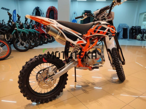 Питбайк KAYO (Кайо) BASIC K125EM 17/14 KRZ (механ. сцепл., эл. стартер 2024 г.) фото 27 Питбайк KAYO (Кайо) BASIC K125EM 17/14 KRZ (механ. сцепл., эл. стартер 2024 г.) фото 27