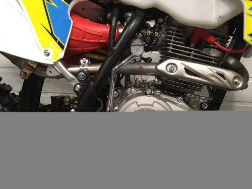 Мотоцикл кроссовый / эндуро BSE (БСЕ) Z2 250e 21/18 Blue-Yellow 1 фото 8