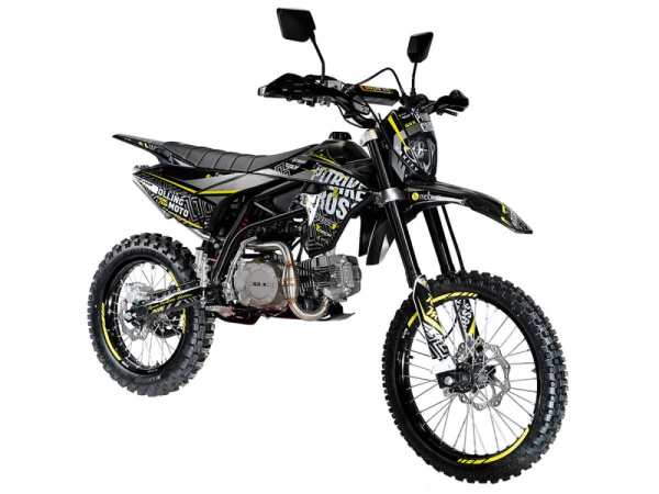 Питбайк GR - X YX125EM 19/16 (механ. сцепл., эл. cтартер 2022 г.) Roman Kurbatov Edition | Мототека