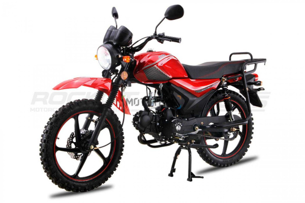 Мопед ROCKOT (Рокот) ALPHA OFFROAD M - 12 49.9 (125) красный глянцевый | Мототека