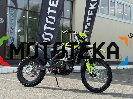 Техника в наличии! Мотоцикл кроссовый / эндуро BSE (БСЕ) Z7 Yellow Neon (ZS174MN-5A)