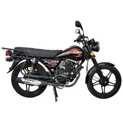 Мотоцикл дорожный Regulmoto (Регулмото) SK 150 - 20 чёрный с ПТС фото 4