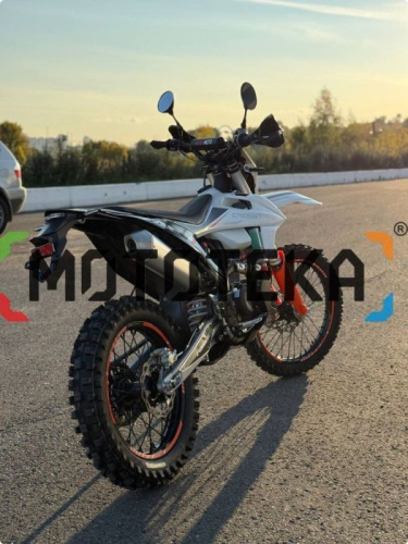 Мотоцикл кроссовый / эндуро Regulmoto (Регулмото) Crosstrec NB350 белый с ПТС фото 9