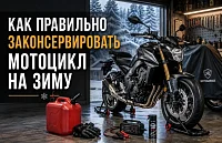 Полный чек-лист: как правильно законсервировать мотоцикл на зиму (пошаговая инструкция)