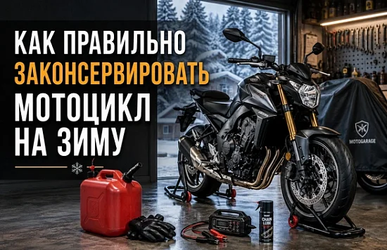 Полный чек-лист: как правильно законсервировать мотоцикл на зиму (пошаговая инструкция)