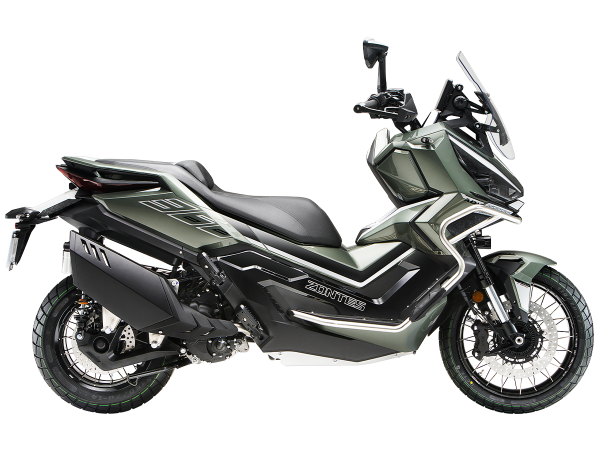 Скутер ZONTES (Зонтес) ZT368 - G (ZT1P79MP EFI) 17/14 (2025 г.) зелёный с ПТС | Мототека