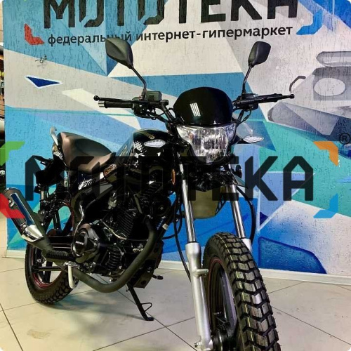 Мотоцикл кроссовый / эндуро Regulmoto (Регулмото) SK 200 - 9 чёрный с ПТС фото 9