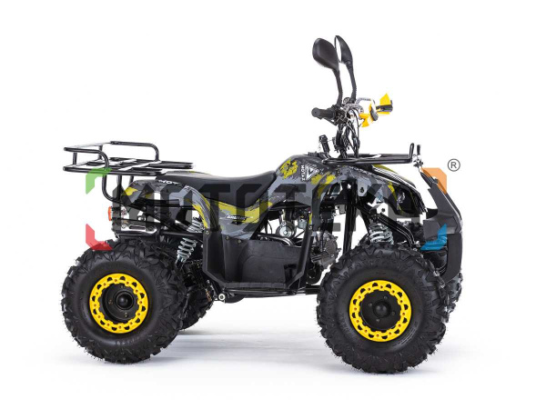 Квадроцикл детский Motax (Мотакс) ATV Grizlik - 8 125 жёлтый камуфляж (машинокомплект) | Мототека