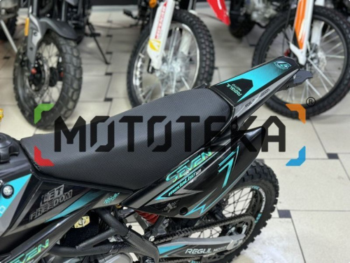Питбайк Regulmoto (Регулмото) SEVEN MEDALIST PRO 49cc (150) 17/14 чёрный/синий фото 8 Питбайк Regulmoto (Регулмото) SEVEN MEDALIST PRO 49cc (150) 17/14 чёрный/синий фото 8
