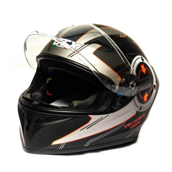 Шлем мото интеграл GTX 578 (L) #5 BLACK/GRAY/RED