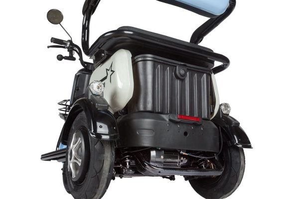 Пассажирский электротрицикл Rutrike (Рутрайк) Gelbert Vega 48V/60V 600Вт Фиолетовый | Мототека