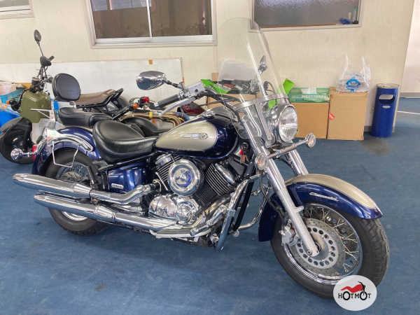 Мотоцикл YAMAHA XVS 1100 2008, СИНИЙ пробег 24764 | Мототека