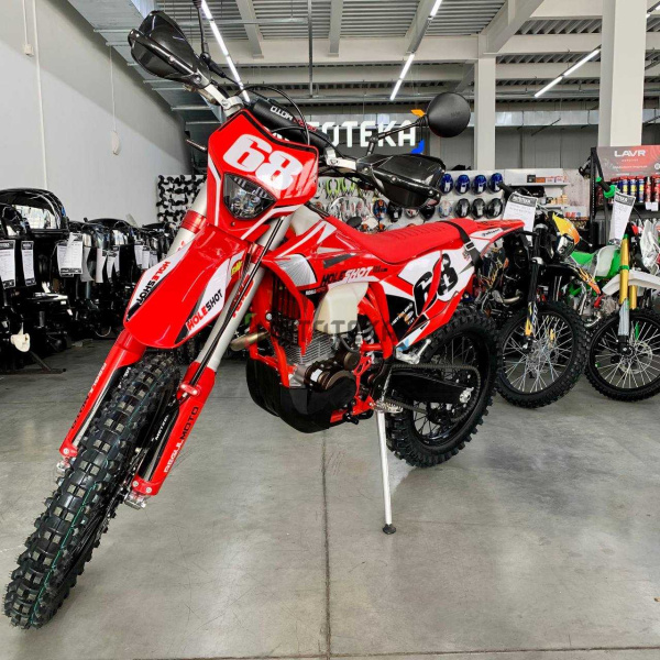 Мотоцикл кроссовый / эндуро Regulmoto (Регулмото) Holeshot Red Edition (4 valves) красный с ПТС | Мототека