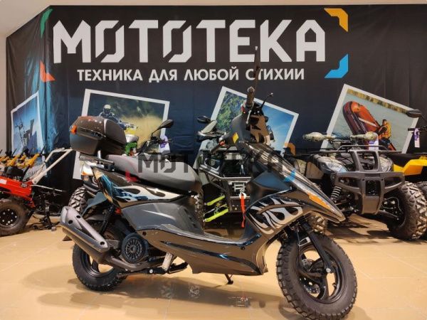 Скутер Мотомир SLASH чёрный | Мототека