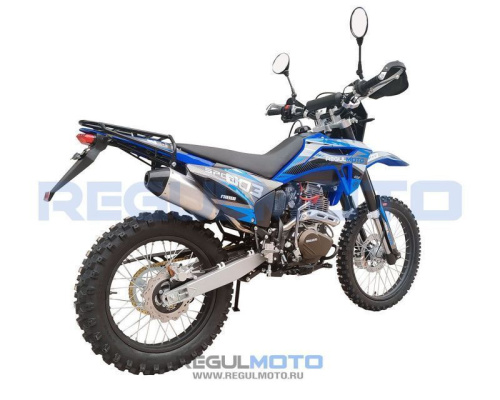 Мотоцикл кроссовый / эндуро Regulmoto (Регулмото) Sport - 003 PR 300 5 скоростей синий с ПТС фото 7