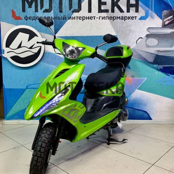 Скутер Мотомир SLASH зелёный | Мототека