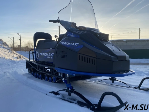Снегоход PROMAX (Промакс) YAKUT 2.0 R/К 500 SUPERLONG 20 л.с. синий/чёрный (машинокомплект) | Мототека
