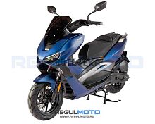 Скутер Regulmoto (Регулмото) GRIDO 125 синий с ПТС
