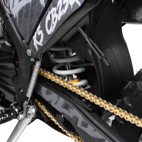 Мотоцикл кроссовый / эндуро GLADIATOR (Гладиатор) K5 CB250 /серый фото 12