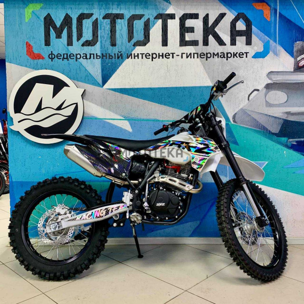 Мотоцикл кроссовый / эндуро BRZ (БРЗ) X5 Lite 250 (ZS172FMM-3) 21/18 White | Мототека