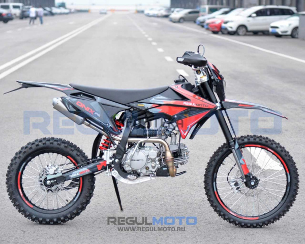 Питбайк Regulmoto (Регулмото) ONIX PRO черный/красный | Мототека