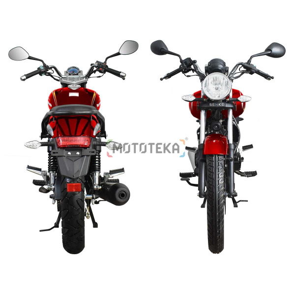 Мотоцикл дорожный Regulmoto (Регулмото) SK 200 - 8 красный с ПТС | Мототека