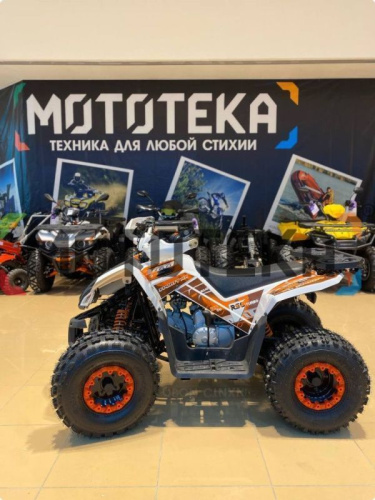 Квадроцикл детский YACOTA (Якота) SPORTY XX белый/оранжевый (машинокомплект) фото 15
