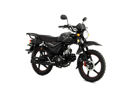 Мопед ROCKOT (Рокот) ALPHA OFFROAD M - 12 49.9 (125) чёрный глянцевый - купить с доставкой, по выгодной цене в интернет-магазине Мототека