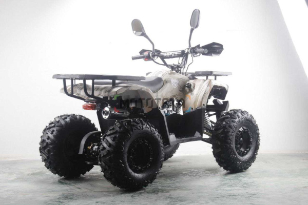 Квадроцикл детский MOTAX (Мотакс) ATV Grizlik Premium 125 коричневый камуфляж (машинокомплект) | Мототека