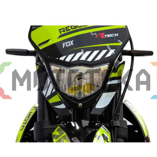 Мотоцикл кроссовый / эндуро Regulmoto (Регулмото) ZR PR 4 valves чёрный/жёлтый с ПТС фото 4