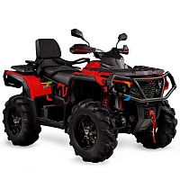 Квадроцикл AODES (Аодес) Pathcross ATV800L PRO EPS двухместный красный с ПСМ