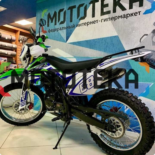 Мотоцикл кроссовый / эндуро ROLIZ (Ролиз) SPORT - 004 ZS172FMM-6 250 синий с ПТС фото 6