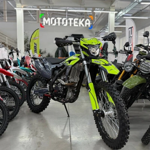 Мотоцикл кроссовый / эндуро BSE (БСЕ) Z7 Yellow Neon (ZS174MN-5A) фото 34