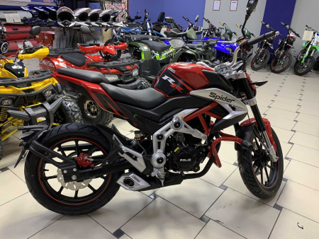 Мотоцикл дорожный ROLIZ (Ролиз) SPIDER (YS166FMM 250) с ПТС - купить с доставкой, по выгодной цене в интернет-магазине Мототека