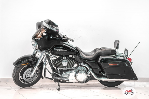 Мотоцикл HARLEY - DAVIDSON Street Glide 2008, ЧЕРНЫЙ пробег 77969 с ПТС | Мототека