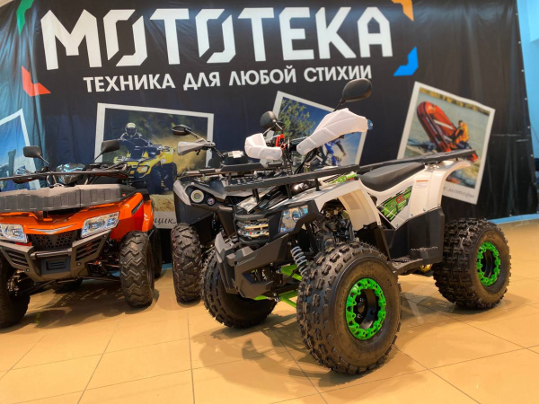 Квадроцикл детский R - MOTO (Р - Мото) Lion 125 AR lite белый (машинокомплект) | Мототека