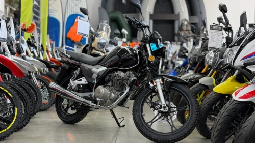 Мотоцикл дорожный Regulmoto (Регулмото) SK 200 - 6 чёрный с ПТС