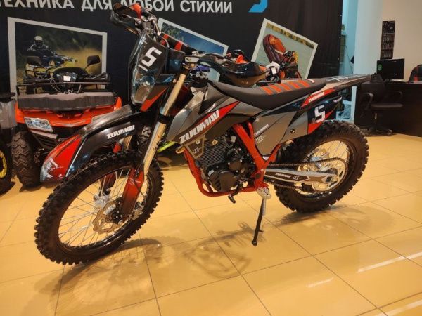 Мотоцикл кроссовый / эндуро Zuumav (Зуумав) K5 LITE красный | Мототека