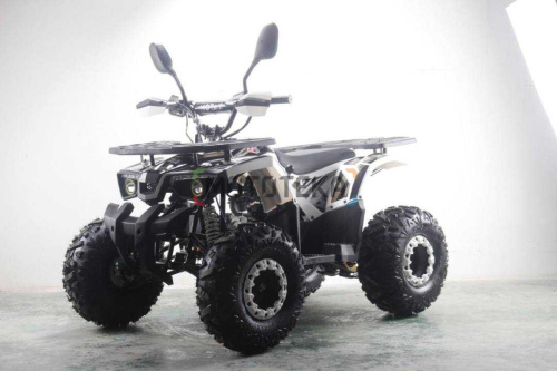 Квадроцикл детский MOTAX (Мотакс) ATV Grizlik Premium 125 белый/серый (машинокомплект)