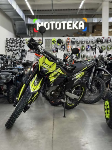 Мотоцикл кроссовый / эндуро Regulmoto (Регулмото) Sport - 003 PR PRO 300 (4 valves) 6 передач чёрный/жёлтый с ПТС