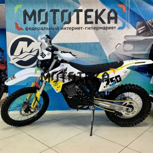 Мотоцикл кроссовый / эндуро Zuumav (Зуумав) FX X7 FXR белый/жёлтый фото 28 Мотоцикл кроссовый / эндуро Zuumav (Зуумав) FX X7 FXR белый/жёлтый фото 28