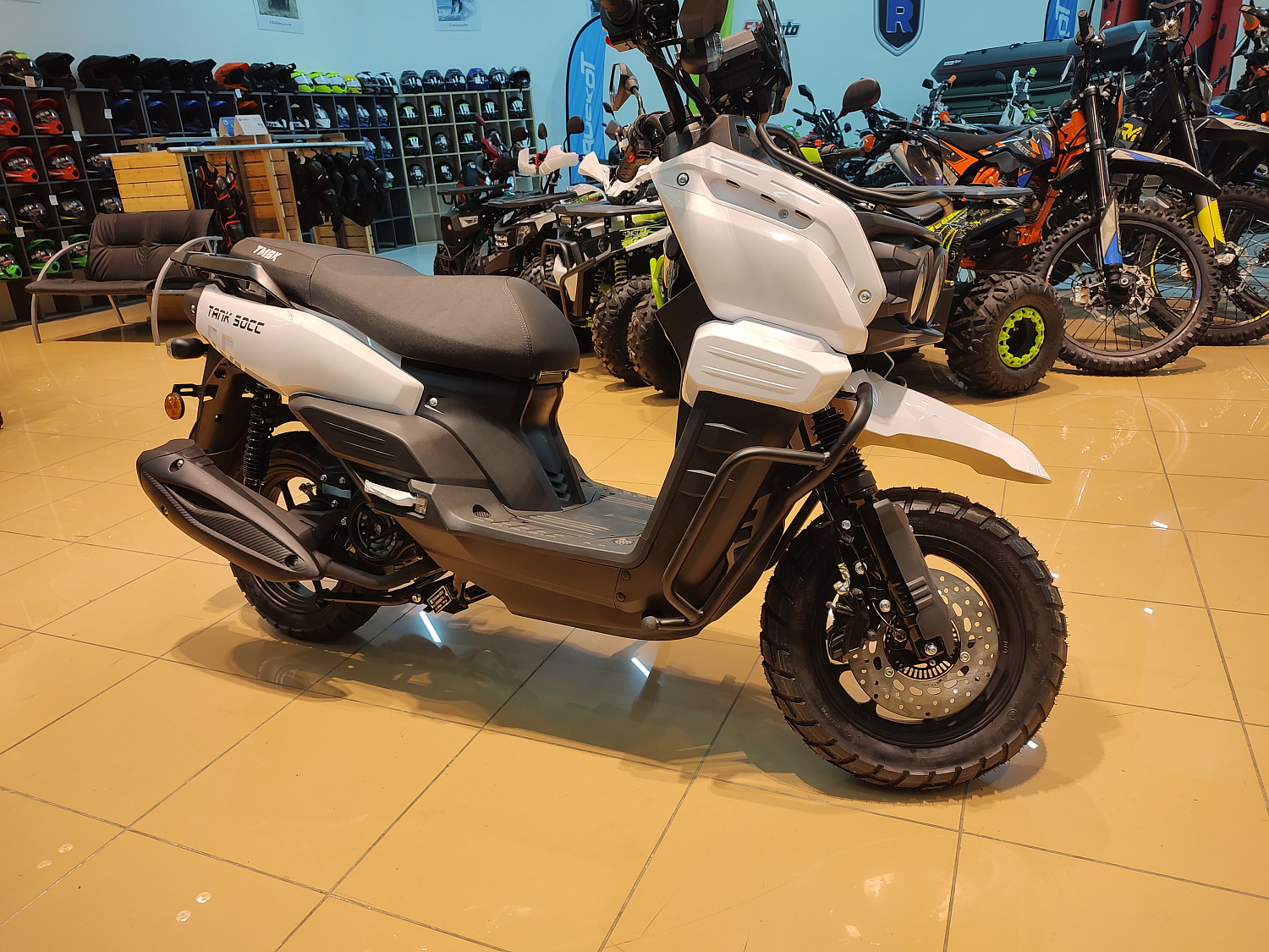 Скутер TMBK TANK 50 (150) White