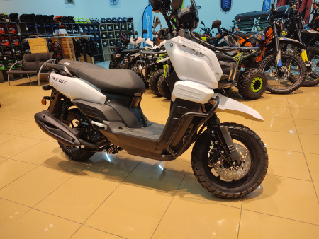 Скутер TMBK TANK 50 (150) White - купить с доставкой, по выгодной цене в интернет-магазине Мототека