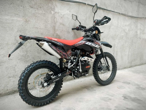 Мотоцикл кроссовый / эндуро BSE (БСЕ) Z1 Y Gliter Black (035) с ПТС фото 8